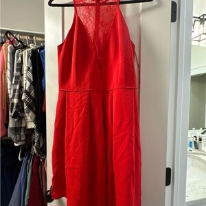 Gianni Bini Red Lace Dress
